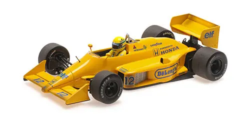 (Pre-Order) 1:12 1987 Ayrton Senna -- Lotus 99T -- Minichamps F1 1