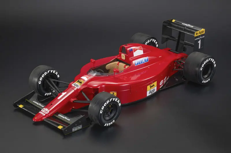 (Pre-Order) 1:12 1990 Alain Prost -- French Gp Winner -- #1 Ferrari F1-90 -- Gp Replicas F1 1