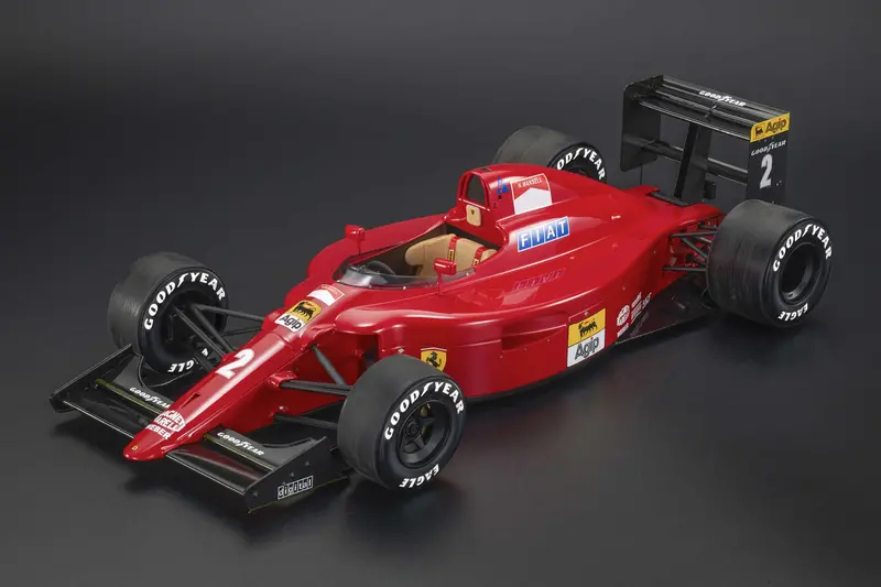 (Pre-Order) 1:12 1990 Nigel Mansell -- Portugal Gp Winner -- #2 Ferrari F1-90 -- Gp Replicas F1 1