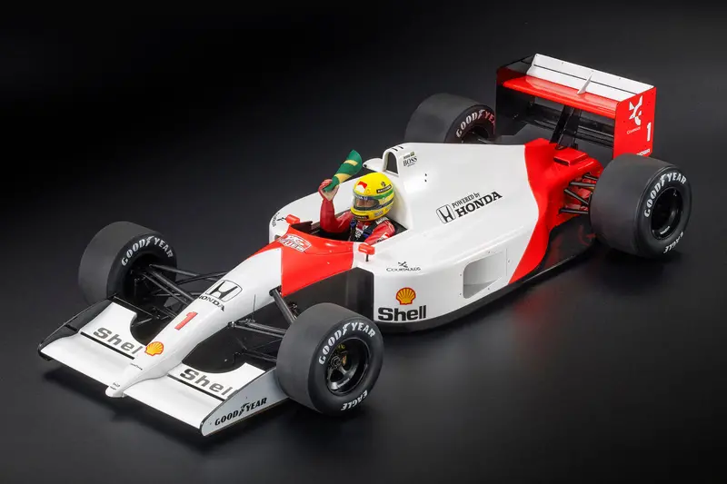 (Pre-Order) 1:12 1991 Ayrton Senna -- Brazilian Gp Winner -- Mclaren Mp4/6 -- Gp Replicas F1 1