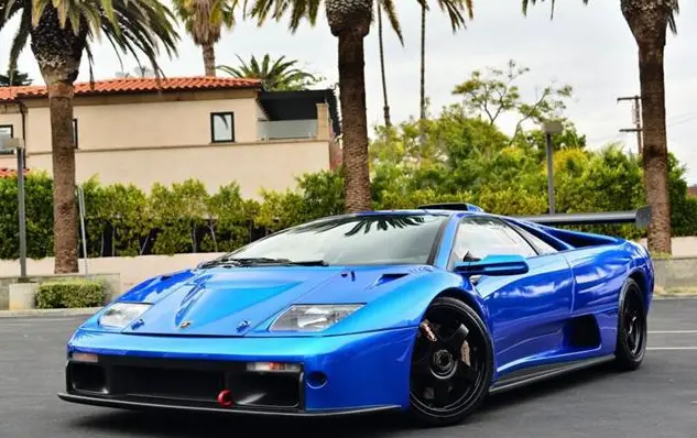 (Pre-Order) 1:12 1999 Lamborghini Diablo Gtr -- Monterey Blue -- Top Marques 1