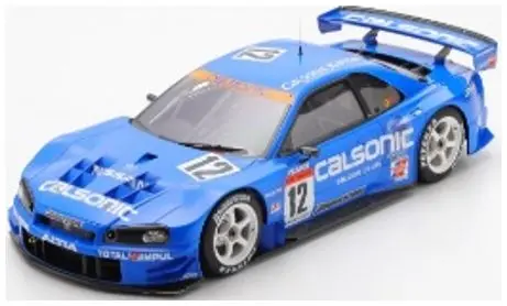 (Pre-Order) 1:12 2003 Jgtc Gt500 -- Calsonic #12 Nissan Skyline Gt-R (R34) -- Spark 1