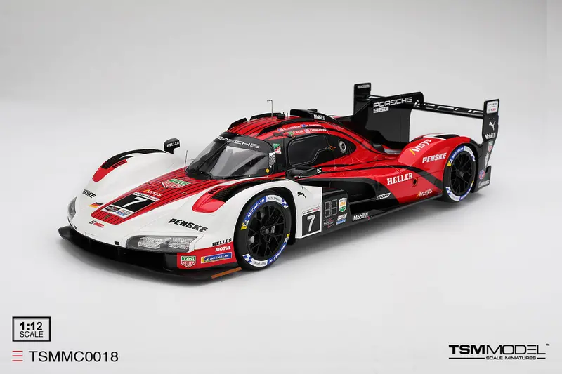 (Pre-Order) 1:12 2024 Imsa Daytona 24 Hrs Winner -- #7 Porsche 963 -- Tsm-Model 1