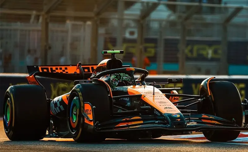 (Pre-Order) 1:12 2024 Lando Norris -- Abu Dhabi Gp Winner -- #4 Mclaren Mcl38 -- Spark F1 1