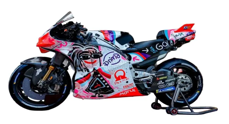 (Pre-Order) 1:12 2024 Motogp -- Catalan Gp -- Franco Morbidelli -- #21 Ducati Desmosedici Gp24 -- Kiloworks 1