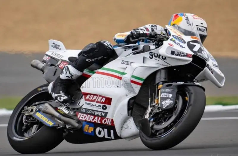 (Pre-Order) 1:12 2024 Motogp -- San Marino Gp -- Alex Marquez -- #73 Ducati Desmosedici Gp23 -- Kiloworks 1