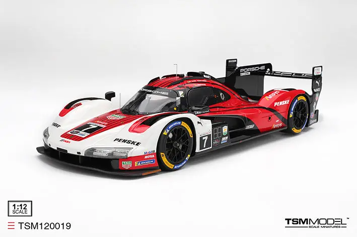 (Pre-Order) 1:12 2025 Imsa Daytona 24 Hrs Winner -- #7 Porsche 963 -- Tsm-Model 1