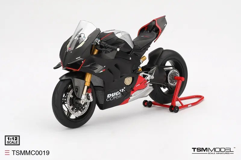 (Pre-Order) 1:12 Ducati Panigale V4 Sp2 -- Black -- Tsm-Model 1