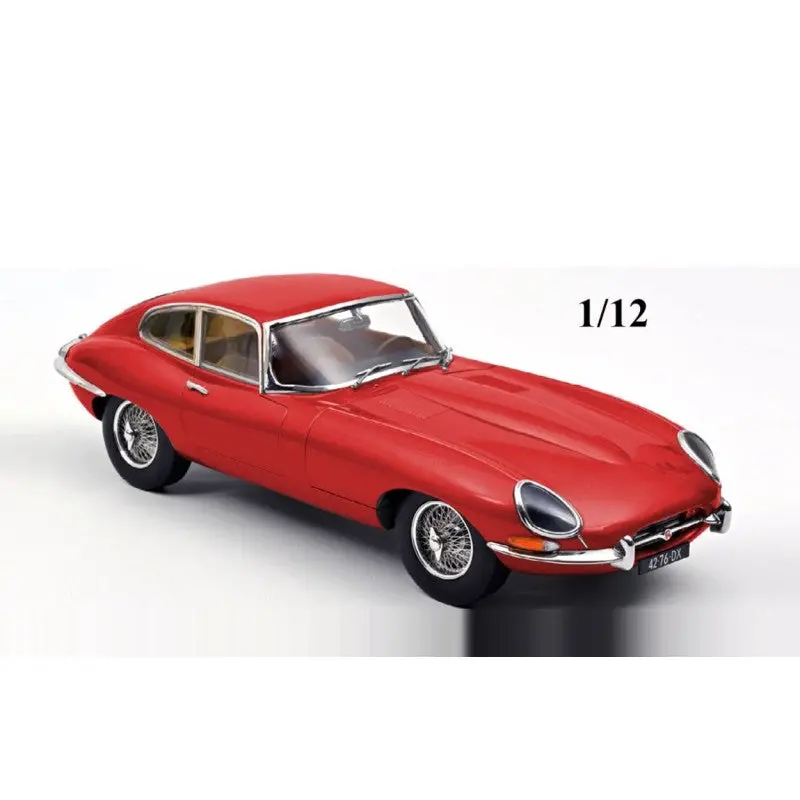 (Pre-Order) 1:12 Jaguar E-Type Coupe 1963 -- Red -- Norev 1