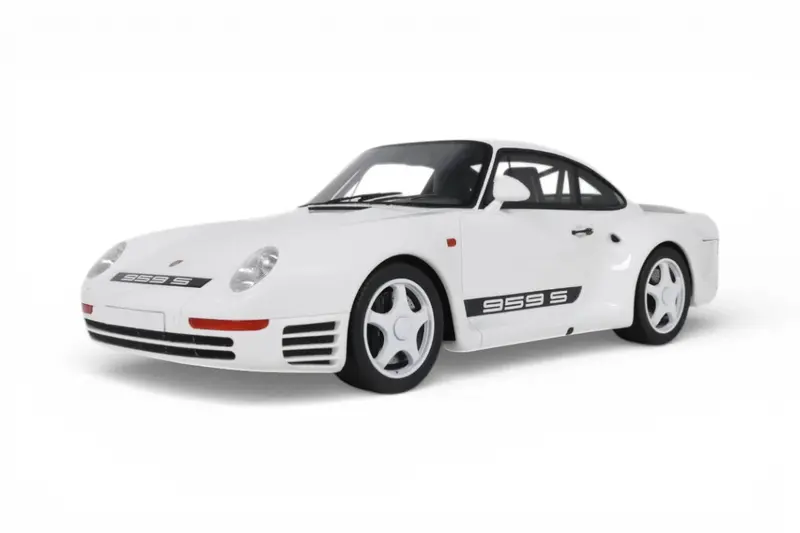 (Pre-Order) 1:12 Porsche 959 Sport 1987 -- White -- Gt Spirit 1