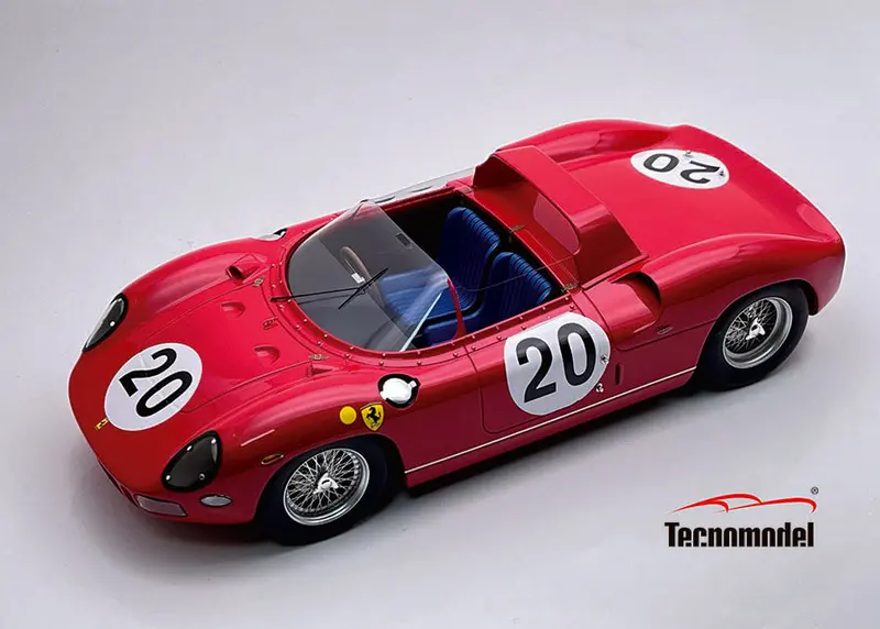 (Pre-Order) 1:18 1964 Le Mans 24H Winner -- #20 Ferrari 275P -- Tecnomodel 1