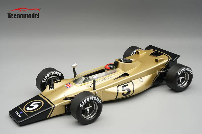 (Pre-Order) 1:18 1971 Emerson Fittipaldi -- Italian Gp -- #5 Lotus 56B -- Tecnomodel F1 1