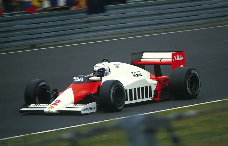 (Pre-Order) 1:18 1985 Alain Prost -- Monaco Gp Winner -- Mclaren Mp4/2B -- Gp Replicas F1 1