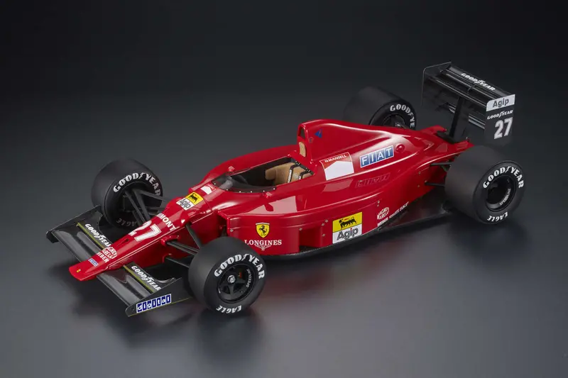 (Pre-Order) 1:18 1989 Nigel Mansell -- Hungarian Gp Winner -- Ferrari 640 F1-89 -- Gp Replicas F1 1