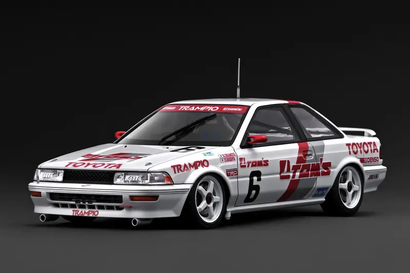(Pre-Order) 1:18 1991 Jtc -- #6 Tom's Toyota Corolla Levin (Ae92) -- Ignition Model Ig3865 1