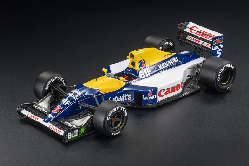 (Pre-Order) 1:18 1992 Nigel Mansell -- British Gp -- #5 Williams Fw14b -- Gp Replicas F1 1