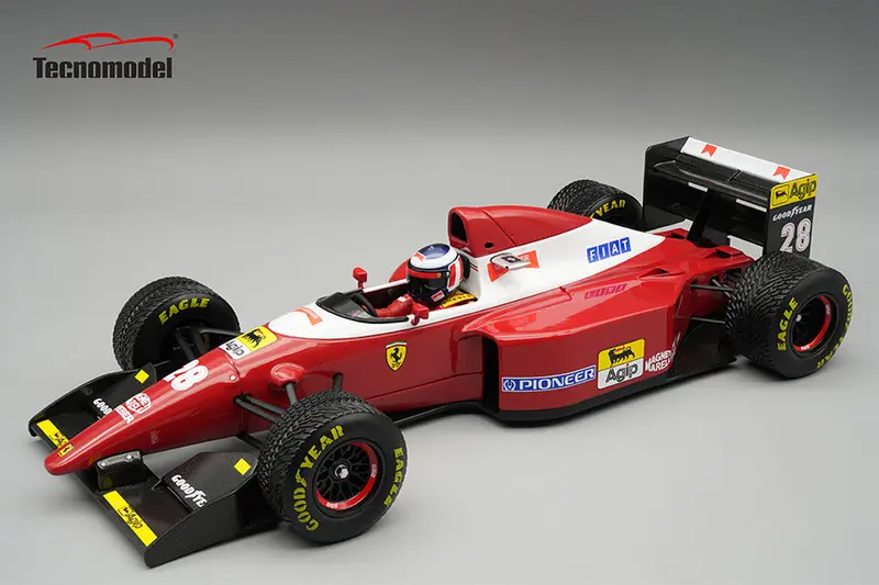 (Pre-Order) 1:18 1993 Gerhard Berger -- European Gp -- #28 Ferrari F93a -- Tecnomodel F1 1