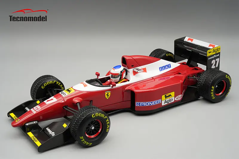 (Pre-Order) 1:18 1993 Jean Alesi -- Brazil Gp -- #27 Ferrari F93a -- Tecnomodel F1 1