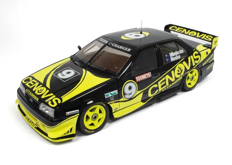 (Pre-Order) 1:18 1995 Bathurst -– Miedecke/Noske -- #9 Cenovis Ford Eb Falcon -- Biante 1