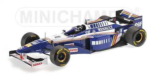 (Pre-Order) 1:18 1996 Damon Hill -- World Championship Winner -- Williams Fw18 -- Minichamps F1 1