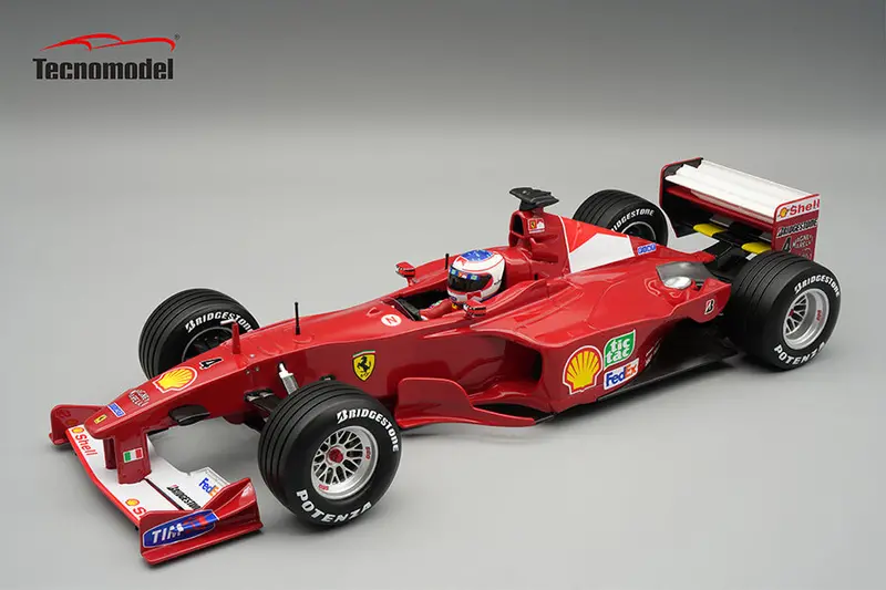 (Pre-Order) 1:18 2000 Rubens Barrichello -- Monaco Gp -- #4 Ferrari F1 2000 -- Tecnomodel F1 1