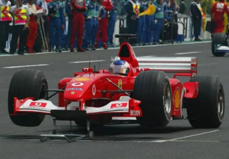 (Pre-Order) 1:18 2002 Rubens Barrichello -- French Gp -- #2 Ferrari F2002 -- Bbr F1 1