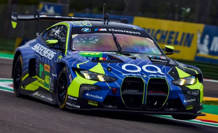 (Pre-Order) 1:18 2025 6 Hours Of Imola -- #46 Valentino Rossi Bmw M4 Gt3 -- Minichamps 1