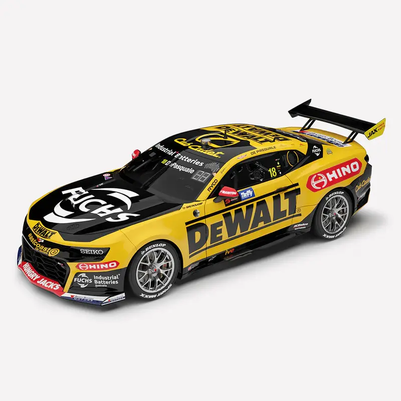 (Pre-Order) 1:18 2025 Anton De Pasquale -- #18 Chevrolet Camaro Zl1 -- Authentic Collectables 1