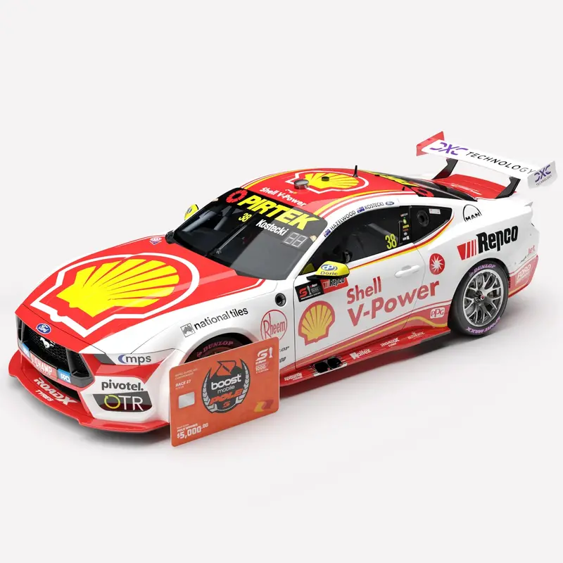 (Pre-Order) 1:18 2025 Bathurst Pole -- Kostecki/Hazelwood -- #38 Ford Mustang Gt -- Authentic Collectables 1