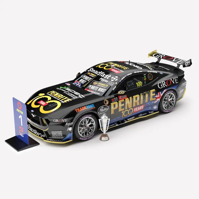 (Pre-Order) 1:18 2025 Bathurst Winner -- #100 Penrite -- Payne/Tander -- Authentic Collectables 1