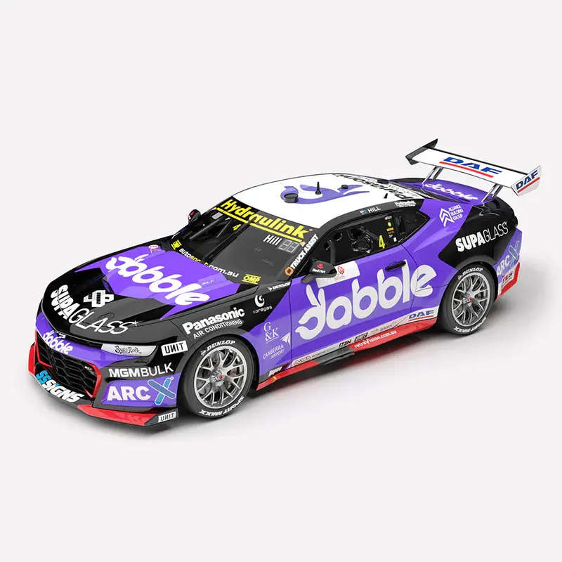 (Pre-Order) 1:18 2025 Cameron Hill -- #4 Chevrolet Camaro Zl1 -- Authentic Collectables 1