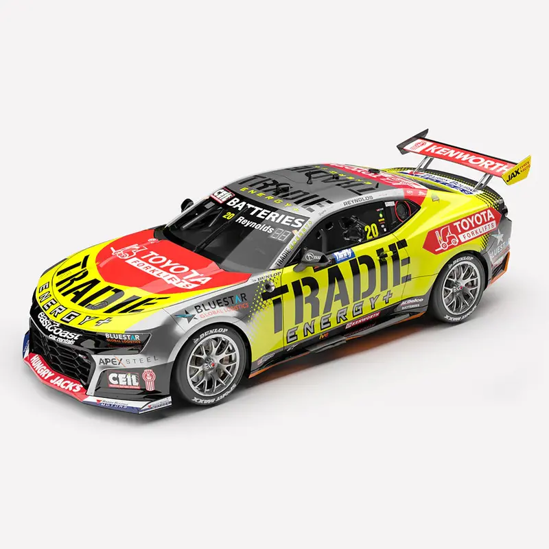 (Pre-Order) 1:18 2025 David Reynolds -- #20 Chevrolet Camaro Zl1 -- Authentic Collectables 1