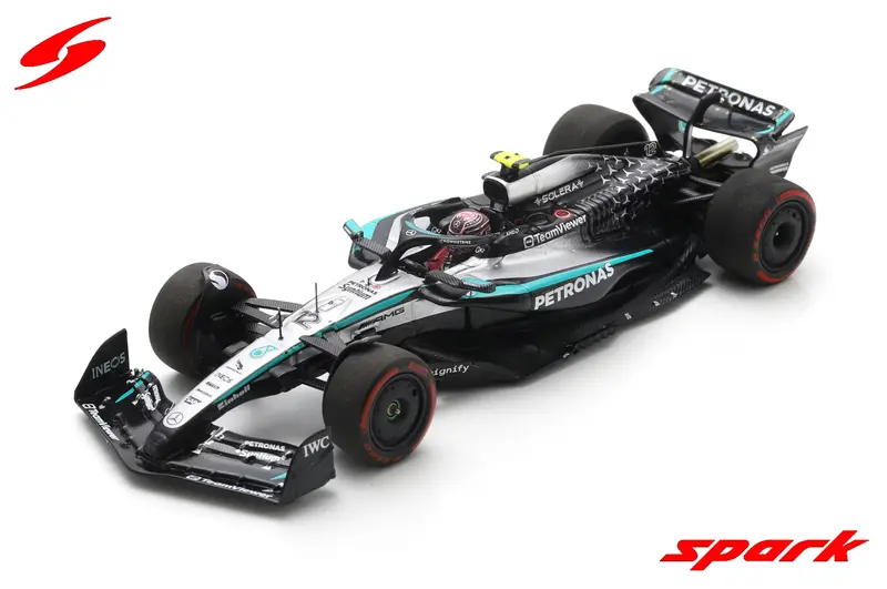 (Pre-Order) 1:18 2025 Kimi Antonelli -- Miami Sprint Pole -- #12 Mercedes-Amg W16 -- Spark F1 1