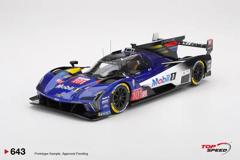 (Pre-Order) 1:18 2025 Le Mans 24 Hrs -- #101 Cadillac V-Series.R -- Topspeed Model 1