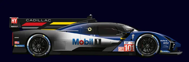 (Pre-Order) 1:18 2025 Le Mans 24H -- #101 Cadillac Wtr -- Spark 1