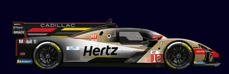 (Pre-Order) 1:18 2025 Le Mans 24H -- #12 Cadillac Hertz Team Jota -- Spark 1