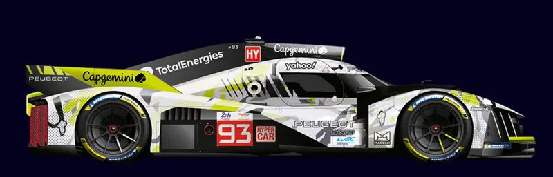 (Pre-Order) 1:18 2025 Le Mans 24H -- #93 Peugeot Totalenergies -- Spark 1