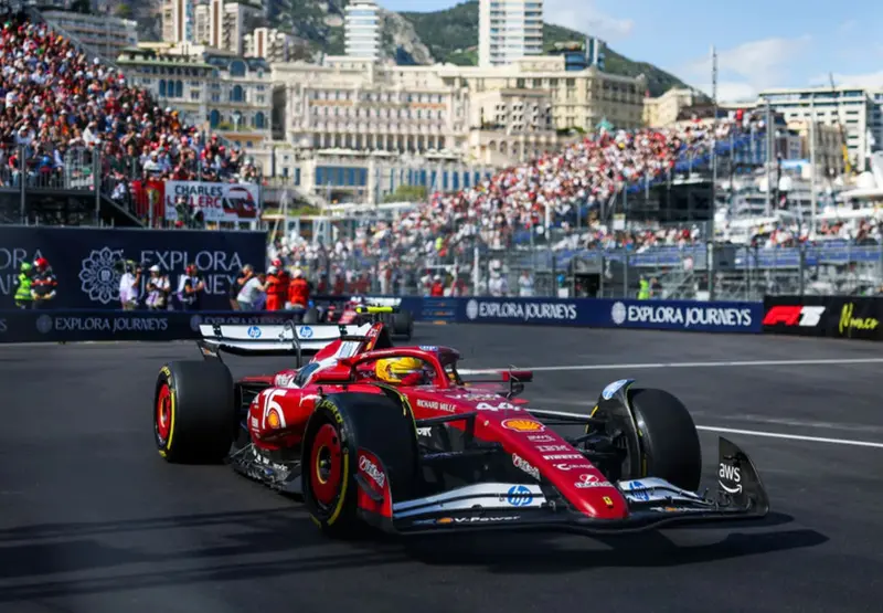 (Pre-Order) 1:18 2025 Lewis Hamilton -- Monaco Gp -- #44 Ferrari Sf-25 -- Bbr F1 1