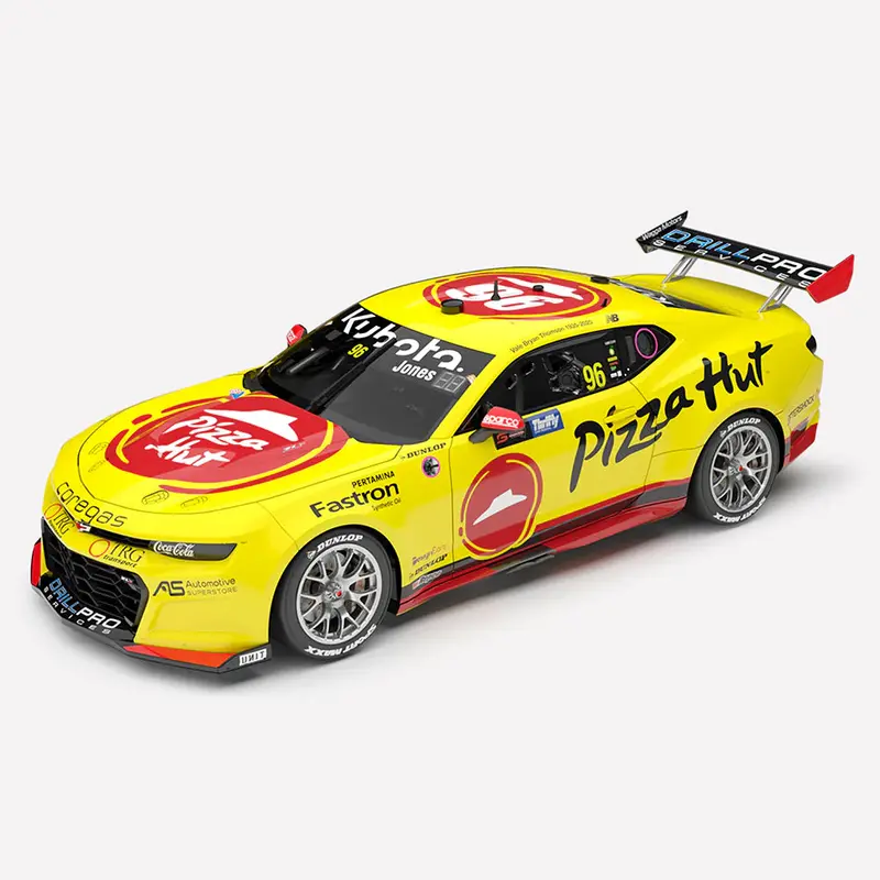 (Pre-Order) 1:18 2025 Macauley Jones -- #96 Chevrolet Camaro Zl1 -- Authentic Collectables 1