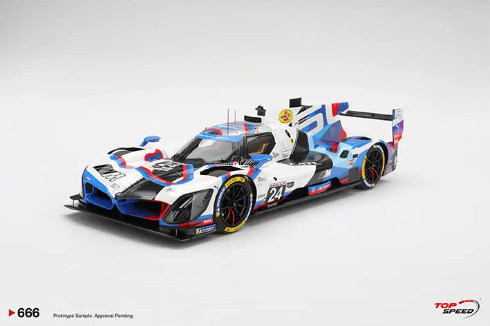 (Pre-Order) 1:18 2025 Sebring 12 Hrs -- #24 Bmw M Hybrid V8 -- Topspeed Model 1