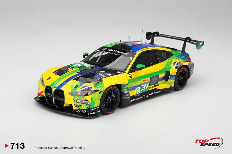(Pre-Order) 1:18 2025 Wec Sao Paulo 6 Hrs -- #31 Bmw M4 Gt3 Evo -- Topspeed Model 1