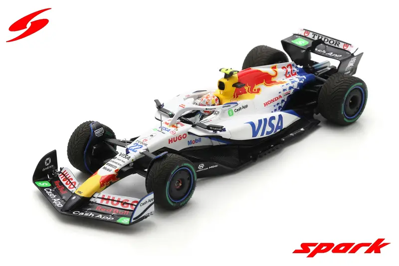 (Pre-Order) 1:18 2025 Yuki Tsunoda -- Australian Gp -- #22 Red Bull Rb21 -- Spark F1 1