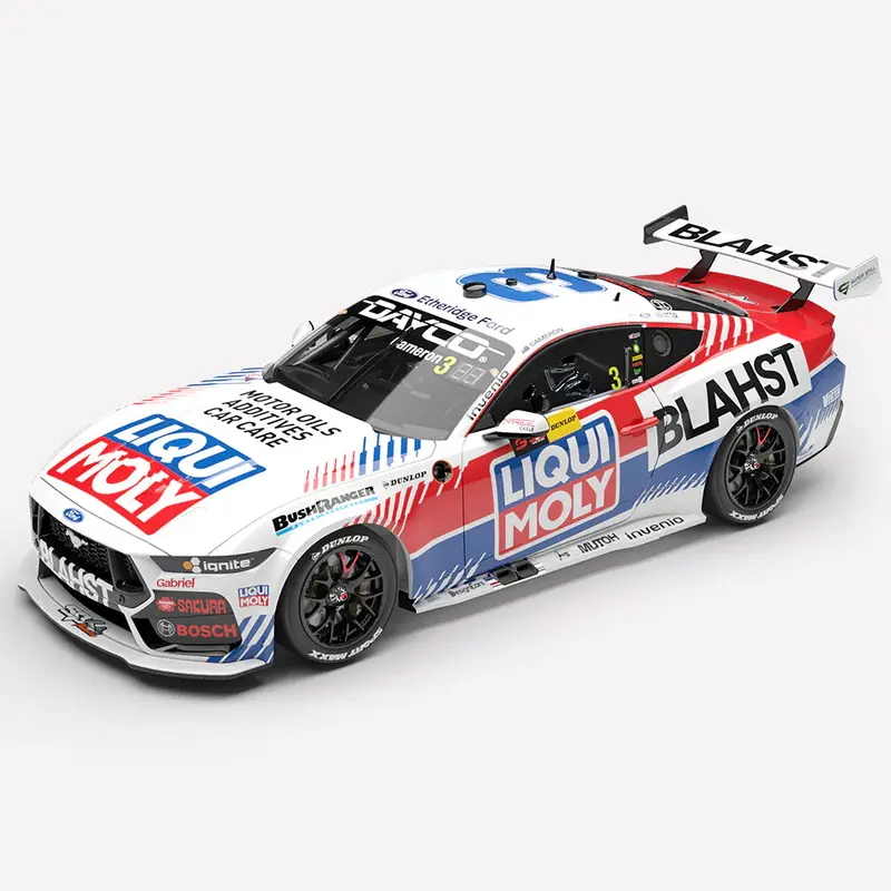 (Pre-Order) 1:18 2026 Aaron Cameron -- #3 Liqui Moly Blahst Ford Mustang -- Authentic Collectables 1