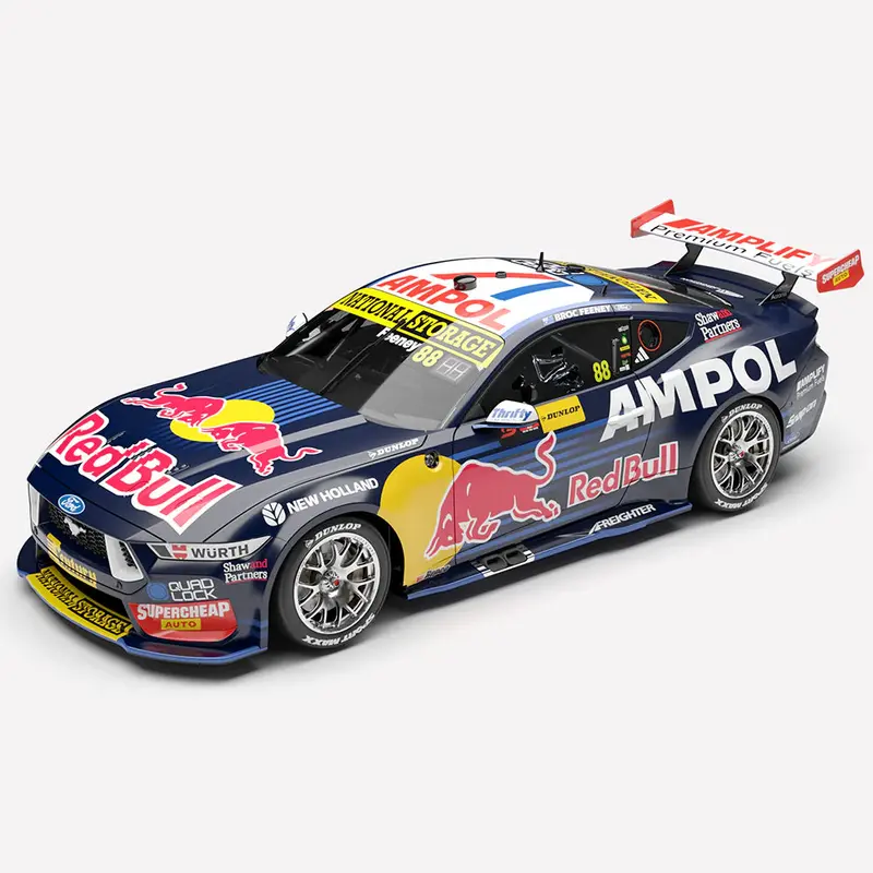 (Pre-Order) 1:18 2026 Broc Feeney -- Race 1 Winner -- #88 Red Bull Ford Mustang -- Authentic Collectables 1