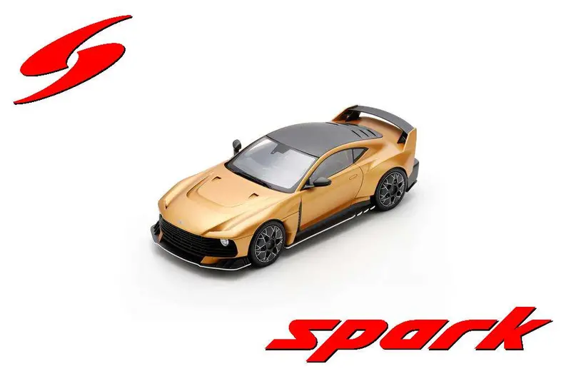 (Pre-Order) 1:18 Aston Martin Valiant -- Auric Gold Metallic -- Spark 1