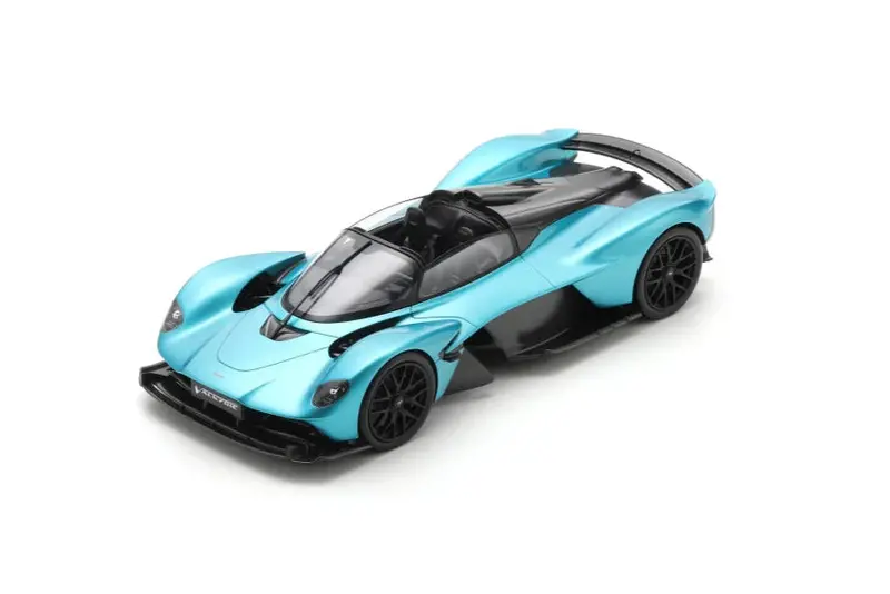 (Pre-Order) 1:18 Aston Martin Valkyrie Spider 2024 -- Blue -- Spark 1