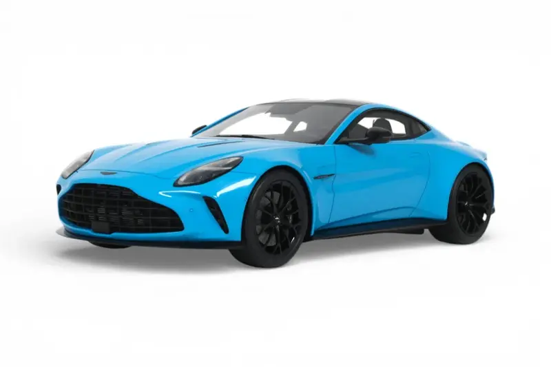 (Pre-Order) 1:18 Aston Martin Vantage 2024 -- Elwood Blue -- Gt Spirit 1