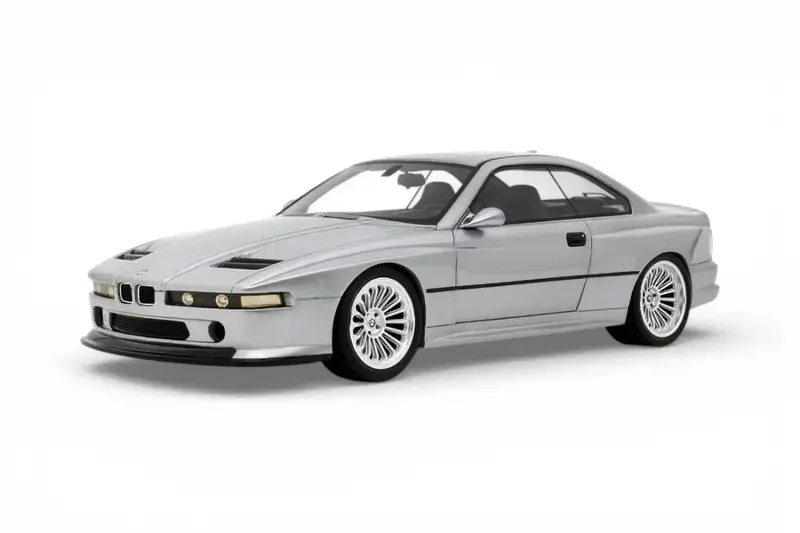 (Pre-Order) 1:18 Bmw 858 Csl Reyn Speed Shop -- Chrome Shadow Metallic Grey -- Ottomobile 1