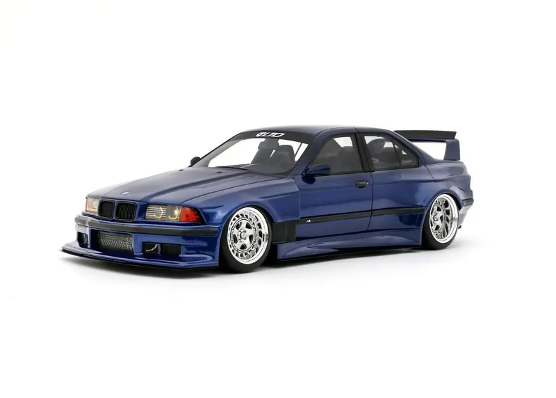 (Pre-Order) 1:18 Bmw E36 M3 Gtr Khyzyl Saleem -- Avus Blue -- Ottomobile Ot1174 1