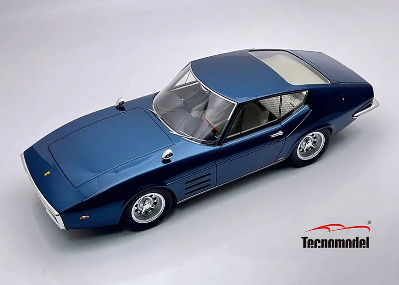 (Pre-Order) 1:18 Ferrari 250 Gt Drogo 1968 -- Blu Abu Dhabi Metallizzato (Metallic Blue) -- Tecnomodel 1